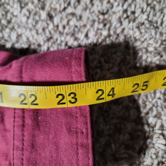 Orvis - Maroon Button front dress- size medium - Picture 8 of 8